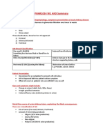 PHAR1014 W1 AKD Summary: Explain & Compare The Pathophysiology, Symptoms Presentation of Acute Kidney Disease