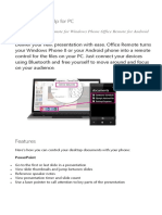 Office Remote Help For PC
