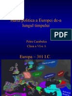 Harta Europei De-A Lungul Timpului - Petru Carabulea