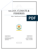 Assignment On Climate, Ocean & Fisheries