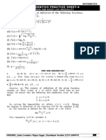 Practice Sheet-6 DOMAIN AND BASIC LOG INEQUALITY (With Ans.) Jindal Sir 02.06.20