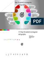 1.create 10 Step Rounded Rectangular Infographic