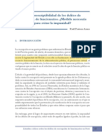 PARIONA, R. (2012) - La Imprescriptibilidad de Corrupción