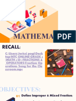 Mixed Fraction Add & Subtract