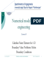Numerical Models For Engineering: Galerkin Finite Element For 1-D Boundary Value Problems: Robin Boundary Conditions