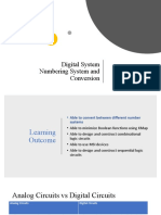 4a Digital System - Number System & Conversion