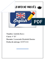 Portafolio - Ingles