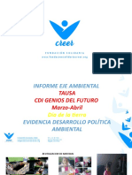 Eje Ambiental Cdi Genios Del Futuro Marzo-Abril