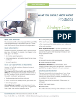 Prostatitis Fact Sheet PDF
