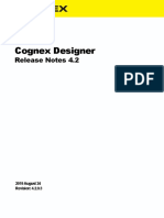 Cognex Designer: Release Notes 4.2