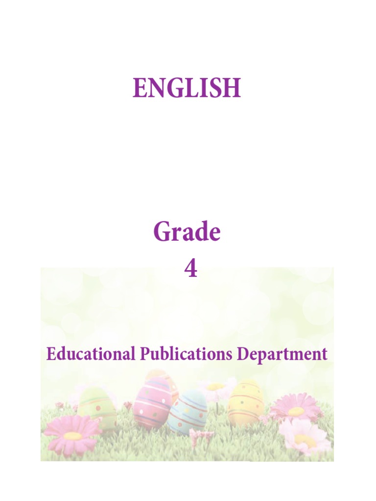 Grade 4 English Textbook Overview | PDF | Fruit | Vegetables