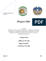 Project Title: Prepared by