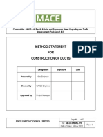 MS-WL-116 Construction of Dcts - R1