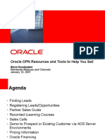 Oracle OPN Resources and Tools To Help You Sell: Steve Hoodmaker