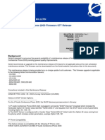 IP Audio Conference Phone 2033 Firmware S77 Release: Technical Support Software Upgrade Bulletin