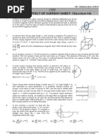 Magnetic Effect of Current-Sheet: 13 (Lecture-14) : Adb RDT