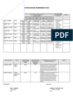 Office/School Workweek Plan: To The Personnel Division/ Section/Unit