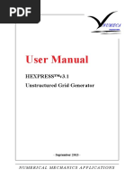 User Manual: HEXPRESS™v3.1 Unstructured Grid Generator