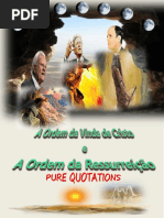 A ORDEM DA VINDA DO SENHOR JESUS CRISTO E A ORDEM DA RESSURREIÇÃO +