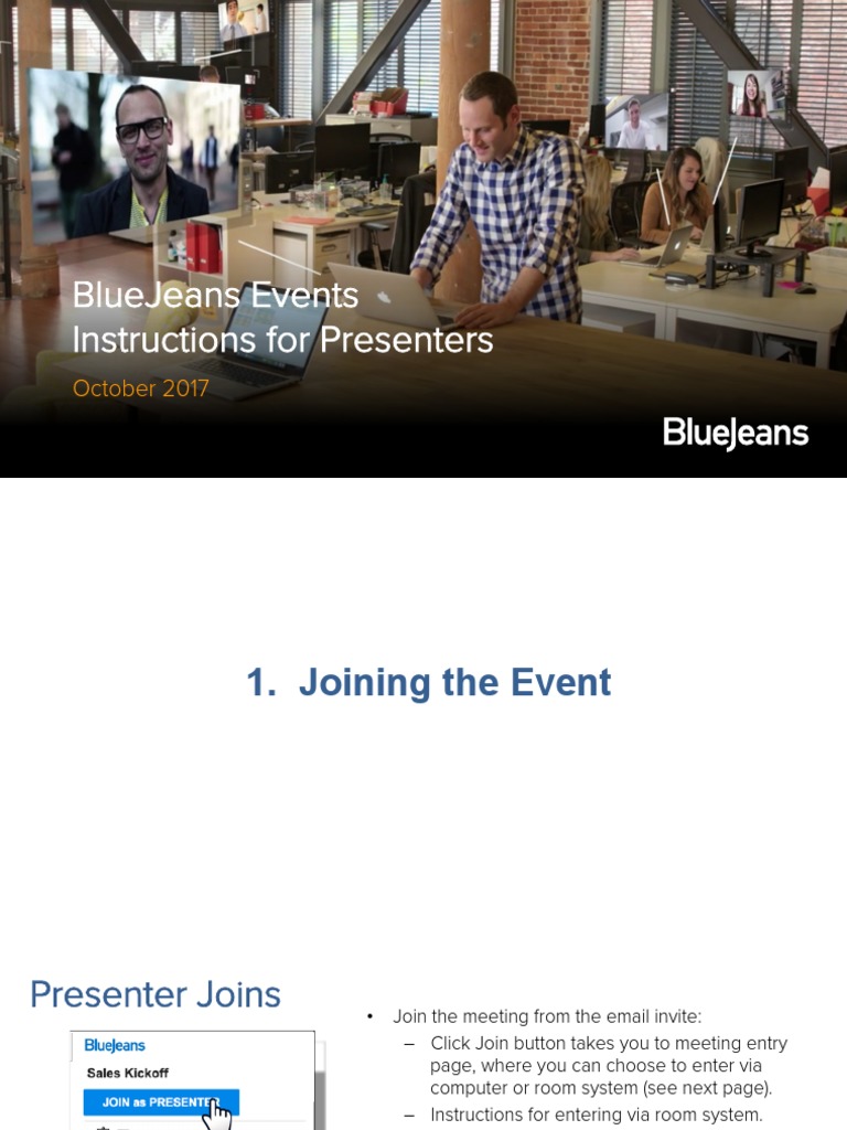 Events: Instructions For Presenters – LQZW