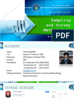 Sampling and Survey Methodology PDF