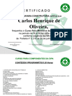 Certificado CIPA