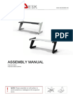 Assembly Manual: The Desk You Deserve