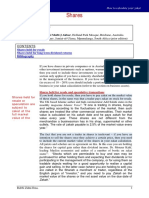 Shares: Shares Held For Resale Shares Held For Long Term Dividend Returns Bibliography