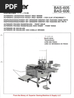 Brother BAS-605, - 606 PDF