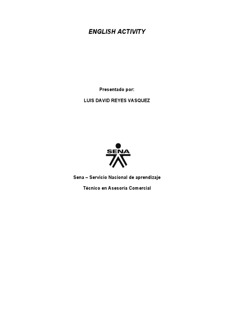 English Activity 7 | PDF | Language Arts & Discipline | Foreign ...