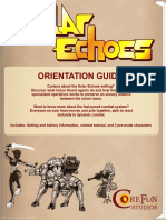 FREE Solar Echoes Orientation Guide