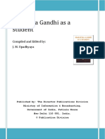 Mahatma Gandhi As Student PDF