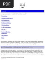Download Volvo 740 Owners Manual 1989 by radu 68 SN46960939 doc pdf