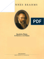 Brahms Solo Piano Works Urtext PDF