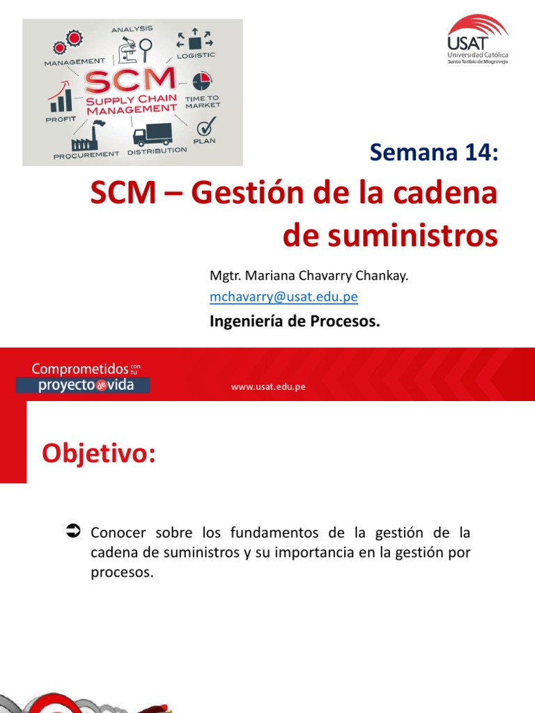 Semana 14 - Supply Chain Management PDF | PDF | Procesos de negocio ...