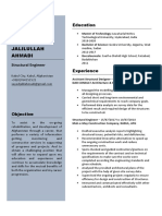Eng. Jalilullah Ahmadi CV PDF