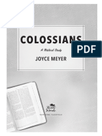 Colossians - Joyce Meyer