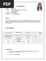 Curriculum Vitae:: Richa Rajput: 481, Ram Sadan, Tulsinagar Society, Sabarmati, Ahmedabad-380005