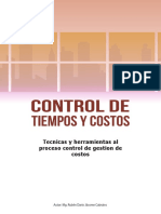 Tecnicas y Herramientas Al Proceso Control de Gestion de Costos