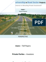 Public Private Partnership Road Sector: in Projects