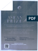 Re-Opening of Nomination For The ASEAN Prize 2019 PDF