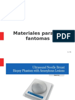 Materiales para Fantomas