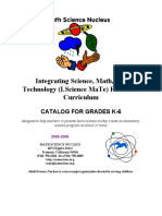 Integrating Science Math Catalog