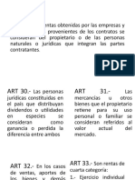 Diapositivas de Art 29, 30, 31, 32, 33, 34 Ley Del Impuesto A La Renta