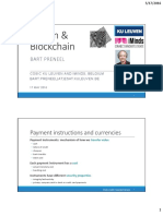 Bitcoin & Blockchain: Payment Instructions and Currencies
