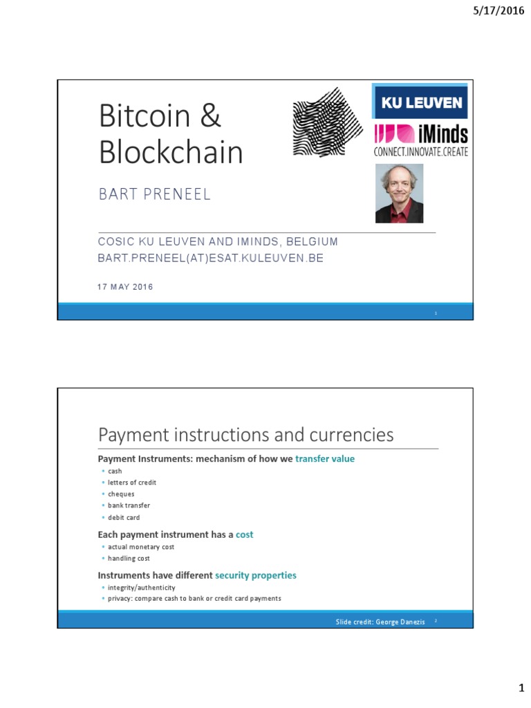 Bitcoin & Blockchain: Payment Instructions and Currencies | PDF | Bitcoin |  Financial Technology
