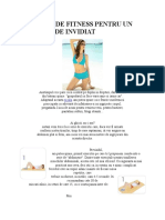 Exercitii de Fitness Pentru Un Abdomen de Invidiat