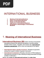 International Business (Session-1)