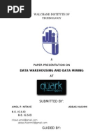 Download Data Warehousing and Data Mining by Abbas Hashmi SN46962399 doc pdf