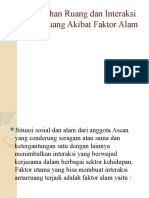 Pengaruh Ruang Dan Interaksi Alam Asean